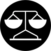 An icon showing a weigh scale.